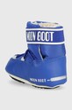 Chłopiec Moon Boot śniegowce dziecięce 34010200 niebieski