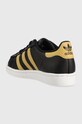 Chłopiec adidas Originals sneakersy skórzane Superstar GV6622 czarny