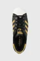 μαύρο Παιδικά δερμάτινα αθλητικά παπούτσια adidas Originals Superstar