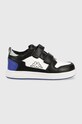 Kappa sneakersy dziecięce Lineup niska czarny 280014M