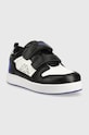 Kappa sneakersy dziecięce Lineup 280014M czarny SS23