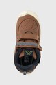 Kappa sneakersy dziecięce brązowy 280018M