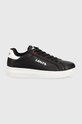 Levi's sneakersy dziecięce czarny VELL0020S.9BYY