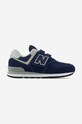 Sneakers boty New Balance textilní námořnická modř PV574EVN