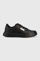Guess sneakersy Ponte czarny FM7PON.ELE12.BLAGR