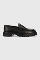 Kožené mokasíny Vagabond Shoemakers Johnny 2.0 přírodní kůže černá 5479.301.20