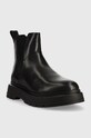 Vagabond Shoemakers sztyblety skórzane Jeff 5474.501.20 czarny AW22