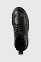 μαύρο Δερμάτινες μπότες πεζοπορίας Vagabond Shoemakers Shoemakers Jeff