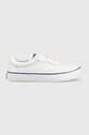 Tommy Jeans sneakers din piele Leather Soccer Vulc alb EM0EM01026.YBR