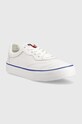 Tommy Jeans bőr sportcipő Leather Soccer Vulc EM0EM01026.YBR fehér AW22
