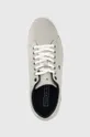 γκρί Πάνινα παπούτσια Tommy Hilfiger Iconic Vulc Mesh Logo