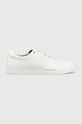 Tommy Hilfiger sneakersy Core Mix Mesh Vulc Planet friendly biały FM0FM04035.YBR
