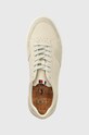 Tommy Hilfiger sneakersy skórzane Premium Cupsole Sustainable Lea beżowy FM0FM04138.YBI