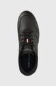 černá Kožené sneakers boty Tommy Hilfiger Core Perf Vulc