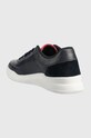 Încălțăminte Tommy Hilfiger sneakers din piele Elevated Cupsole Perf FM0FM04145.DW5 bleumarin