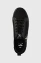 czarny Calvin Klein Jeans tenisówki New Vulcanized Laceup YM0YM00410.0GL