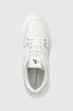 λευκό Δερμάτινα αθλητικά παπούτσια Calvin Klein Jeans Sporty Runner Comfair Laceup
