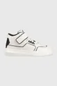 bianco Calvin Klein Jeans sneakers in pelle Chunky Cupsole Laceup Mid Uomo