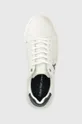 biały Calvin Klein Jeans sneakersy skórzane Chunky Cupsole Laceup Low YM0YM00427.0LF