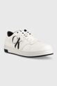 Αθλητικά Calvin Klein Jeans Cupsole Laceup Basket Low λευκό