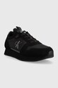 Calvin Klein Jeans sneakersy RUNNER SOCK LACE UP YM0YM00553.0GL czarny AW23