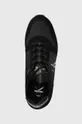 czarny Calvin Klein Jeans sneakersy Runner Sock Laceup YM0YM00553.0GL