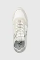 biały Calvin Klein Jeans sneakersy Runner Sock Laceup YM0YM00553.YAF