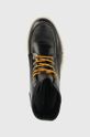 černá Kožené boty Jack & Jones Darwin