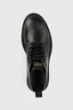 negru Jack & Jones pantofi inalti de piele Hastings