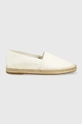 bela Espadrile Calvin Klein Espadrille Moški