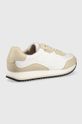 Calvin Klein sneakersy LOW TOP LACE UP kremowy