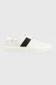 bianco Calvin Klein sneakers in pelle Low Top Lace Up Uomo