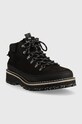 PS Paul Smith cizme din piele intoarsa Lang M2S.LNG03.JNUB negru AW22