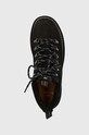 PS Paul Smith cizme din piele intoarsa Lang negru M2S.LNG03.JNUB