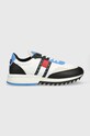 Tommy Jeans sneakers Tommy Jeans Mens Track Cleat Planet friendly alb EM0EM01083.C4H