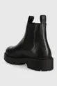 Δερμάτινες μπότες τσέλσι Tommy Jeans Heritage Branding Chelsea Boot  Πάνω μέρος: Φυσικό δέρμα Εσωτερικό: Υφαντικό υλικό, Φυσικό δέρμα Σόλα: Συνθετικό ύφασμα