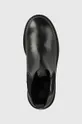 μαύρο Δερμάτινες μπότες τσέλσι Tommy Jeans Heritage Branding Chelsea Boot