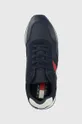 blu navy Tommy Jeans sneakers Retro Leather Tjm Ess