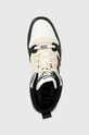 Tommy Jeans sneakers Mid Cut Tommy Jeans Basket negru EM0EM01075.BDS