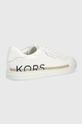 Michael Kors sneakersy skórzane Keating 42T2KEFS6L.085 biały