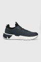 Calvin Klein sneakersy Low Top Lace Up Knit Planet friendly granatowy HM0HM00647.BEH