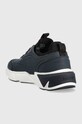 Obuwie Calvin Klein sneakersy Low Top Lace Up Knit HM0HM00647.BEH granatowy