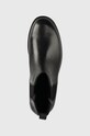 Kožené kotníkové boty Calvin Klein Chelsea Boot černá HM0HM00670.BEH