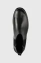crna Kožne gležnjače Calvin Klein Chelsea Boot