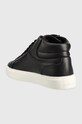 Obuwie Calvin Klein sneakersy skórzane HM0HM00810.BEH czarny