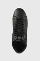 nero Calvin Klein sneakers in pelle High Top Lace Up W/Zip