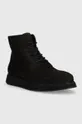Visoki čevlji Calvin Klein Lace Up Boot črna