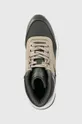 szary Calvin Klein sneakersy High Top Lace Up Mix