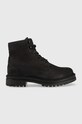 Gant cizme din piele intoarsa Palrock casual negru 25641364.G00