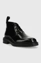 Kožené topánky Gant Fairwyn čierna